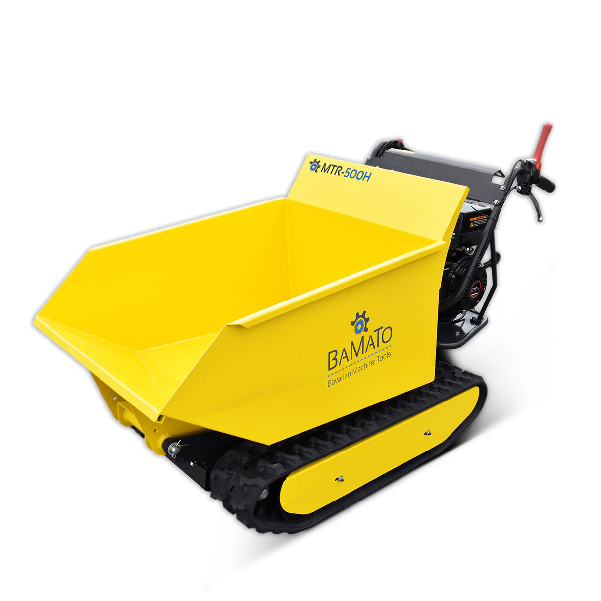 BAMATO Mini-Raupendumper MTR-500H mit Kipphydraulik