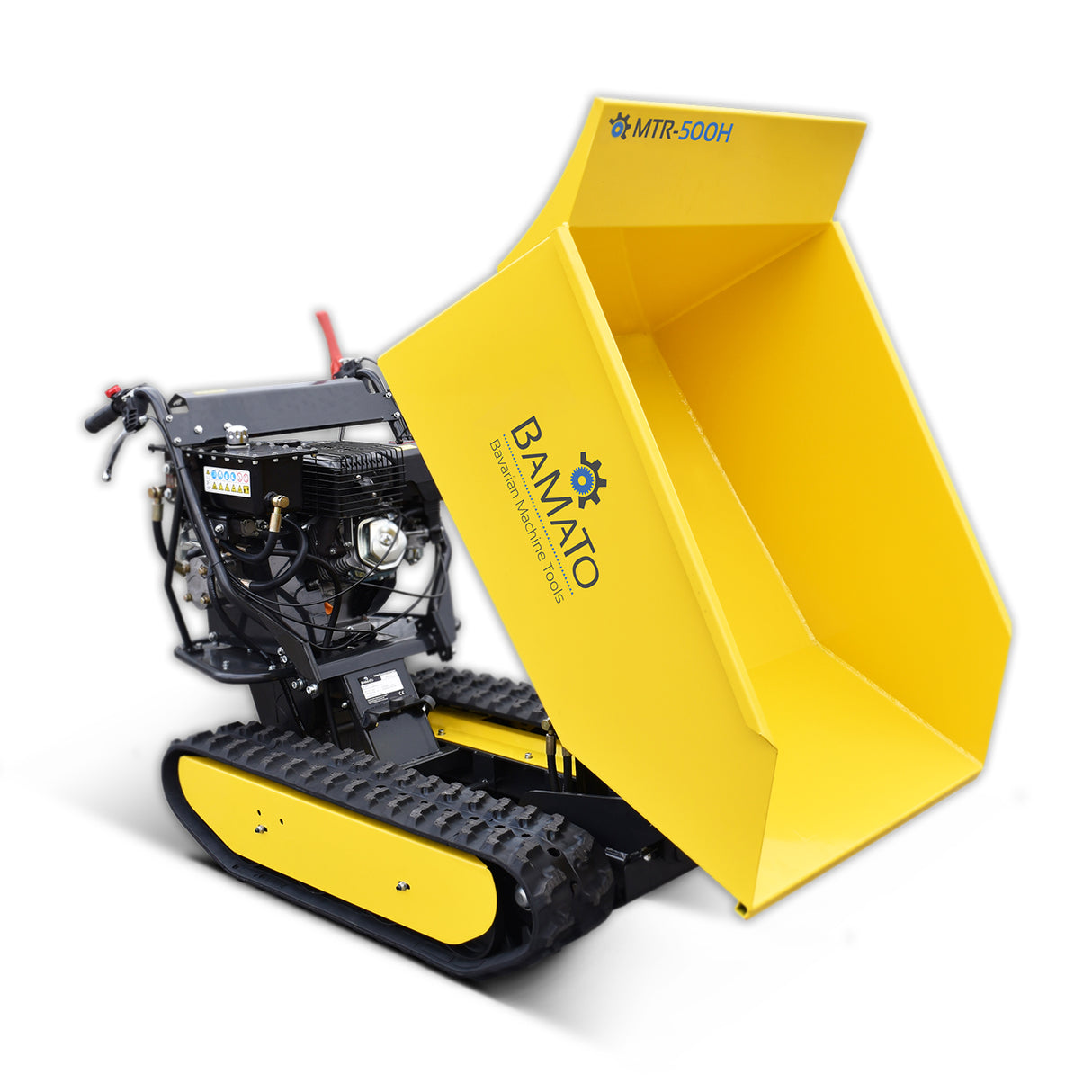 BAMATO Mini-Raupendumper MTR-500H mit Kipphydraulik