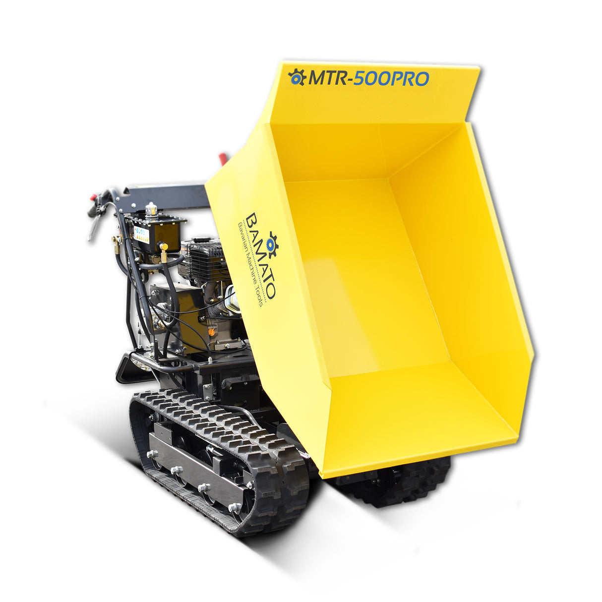 BAMATO Mini-Raupendumper MTR-500PRO mit Kipphydraulik