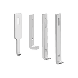 KING TONY Profi-Werkzeuge - Abzieherset, verstellbare Abzugshaken, zusätzliche Klauen, 20-173 mm 79621805C