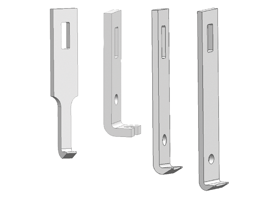 KING TONY Profi-Werkzeuge - Abzieherset mit diversen Greifarmen - 75-250 mm 79621810C