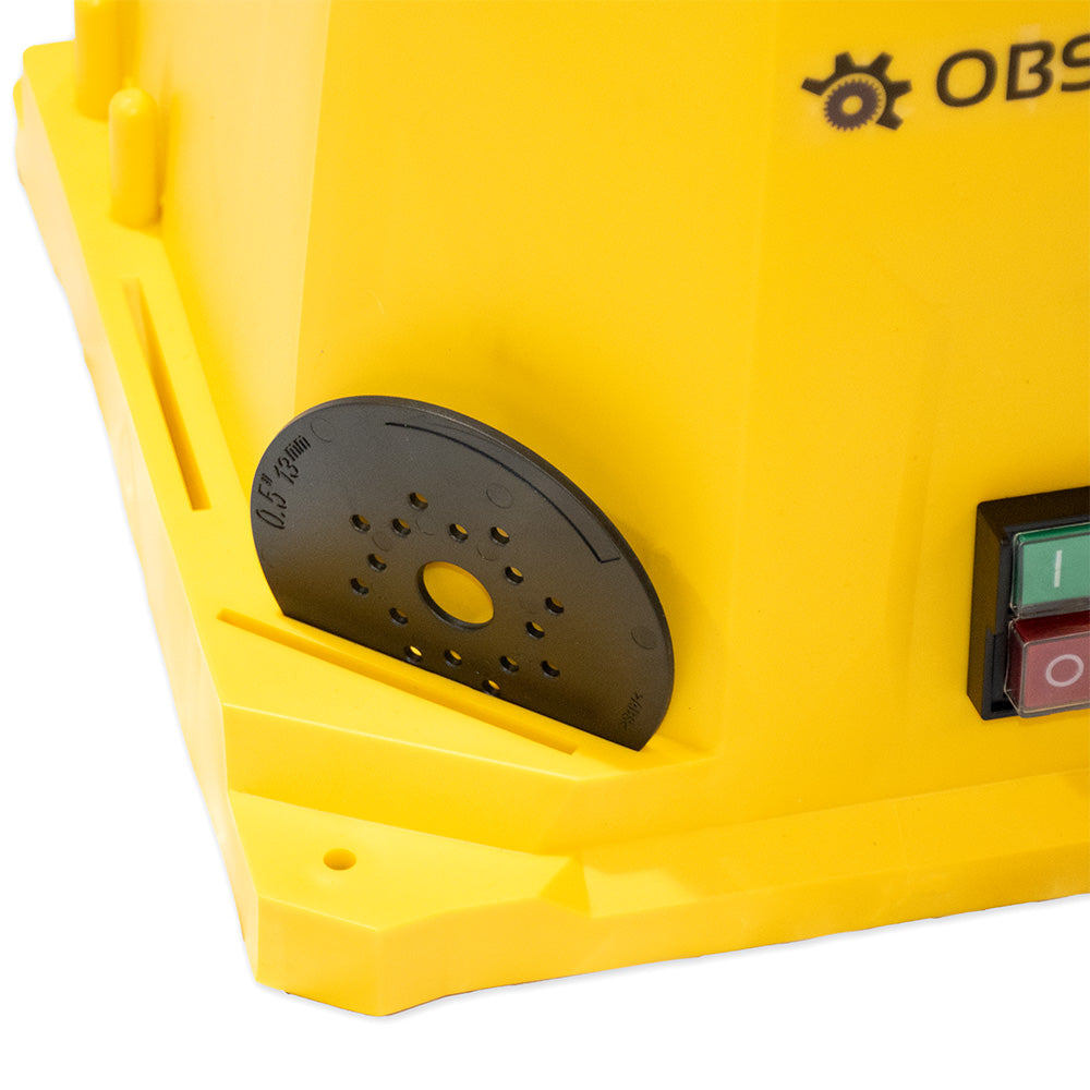 BAMATO Oszillierende Spindelschleifmaschine OBSM-100 inkl. XXL-Zubehörset