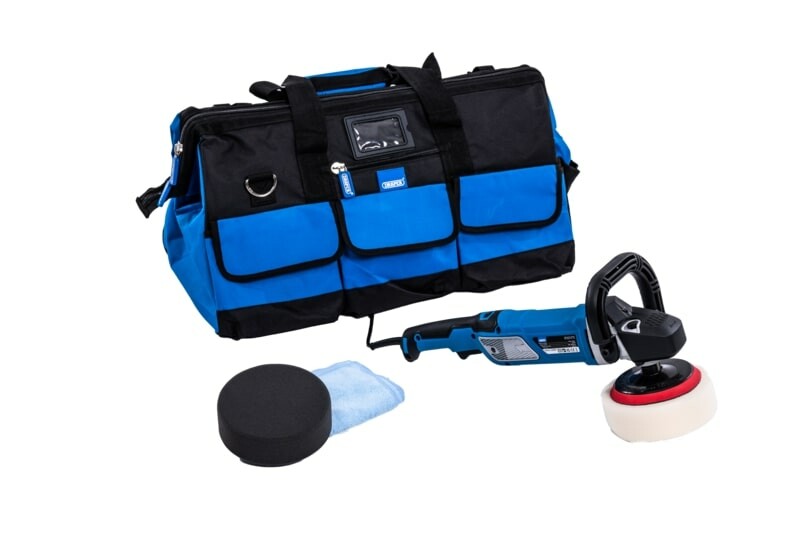 Draper Tools Poliermaschine 230V/1200W 125mm inkl. Acc. D10115