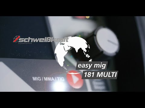 Schweisskraft Multifunktionsinverter EASY-MIG 181 Multi Set – Version 1 - SM-1071181SET