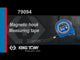 KING TONY Profi-Werkzeuge - Rollbandmaß magnetisch 3M x 16 mm 7909403M