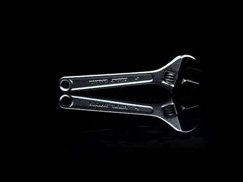 KING TONY Profi-Werkzeuge - Einmaulschlüssel verstellbar, metrisch - 460 mm 361118HR