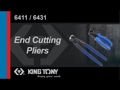 KING TONY Profi-Werkzeuge - Kneifzange, Blister BLI643111