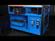 KING TONY Profi-Werkzeuge - Werkzeugwagen "Superb workbench" mit Arbeitsplatte aus Holz 87SQ3410BABK