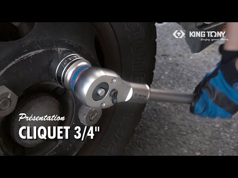 KING TONY Profi-Werkzeuge - Ratsche 3/4" Standard 500 mm 677820FS