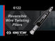 KING TONY Profi-Werkzeuge - Automatische Drahtzwirbelzange, umkehrbar 6° - 150 mm 612206X