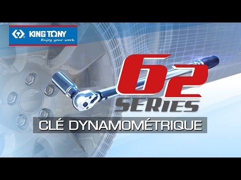 KING TONY Profi-Werkzeuge - 1/2" Industrie Drehmomentschlüssel, Umschaltratsche -  20-100Nm 344623DG