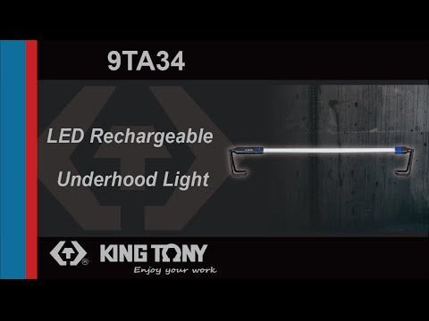 KING TONY Profi-Werkzeuge - Aufladbare Motorhaubenlampe 2000lm 9TA34AA