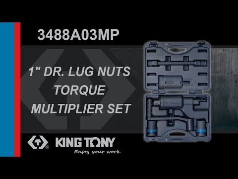KING TONY Profi-Werkzeuge - Drehmomentvervielfaltiger 1:47 3488A03MP