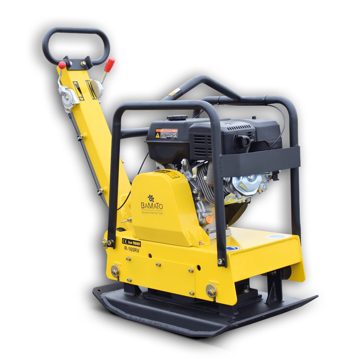 BAMATO vibrating plate R-100 with rubber mat & accessory kit online BAMATO vibrating plate R-100 with rubber mat & accessory kit online