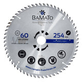 BAMATO 3-tlg. Hartmetall-Kreissägeblatt-Satz SBS254SET
