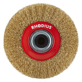 Rhodius Tellerbürste 125x20x30mm, 6000rpm, für Tischschleifer R353247