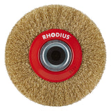 Rhodius Tellerbürste 125x20x30mm, 6000rpm, für Tischschleifer R353247