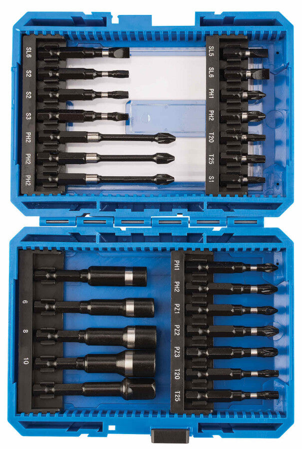Draper Tools Schlagbohrer-Satz 1/4" im Koffer, 26 Stück D05732