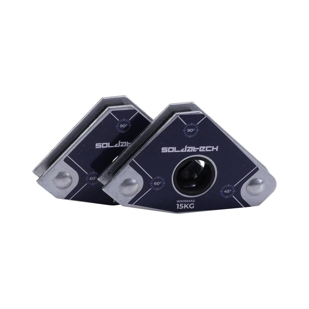 Soldatech Multi-Winkel-Schweißmagnet Set 2tlg. 15kg - WM15MAS - Tools.de TP Profishop GmbH