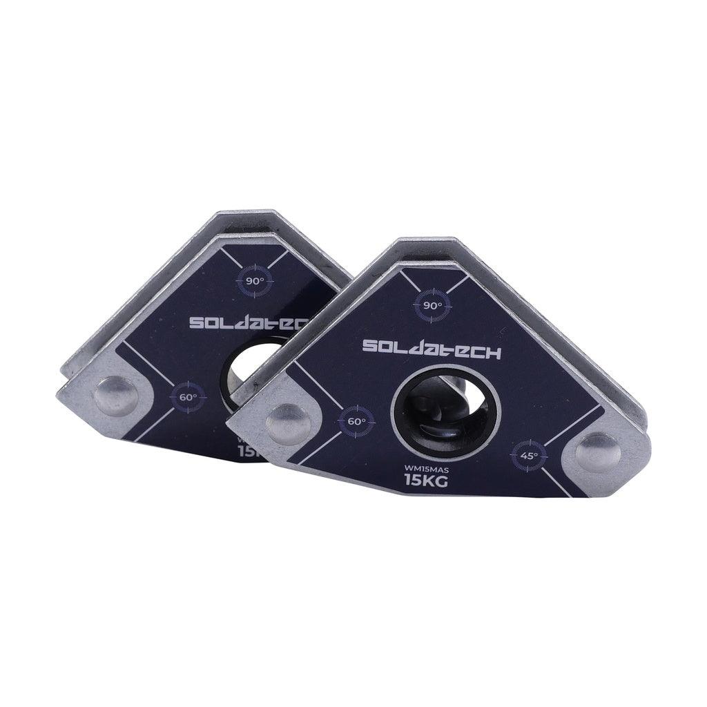 Soldatech Multi-Winkel-Schweißmagnet Set 2tlg. 15kg - WM15MAS - Tools.de TP Profishop GmbH