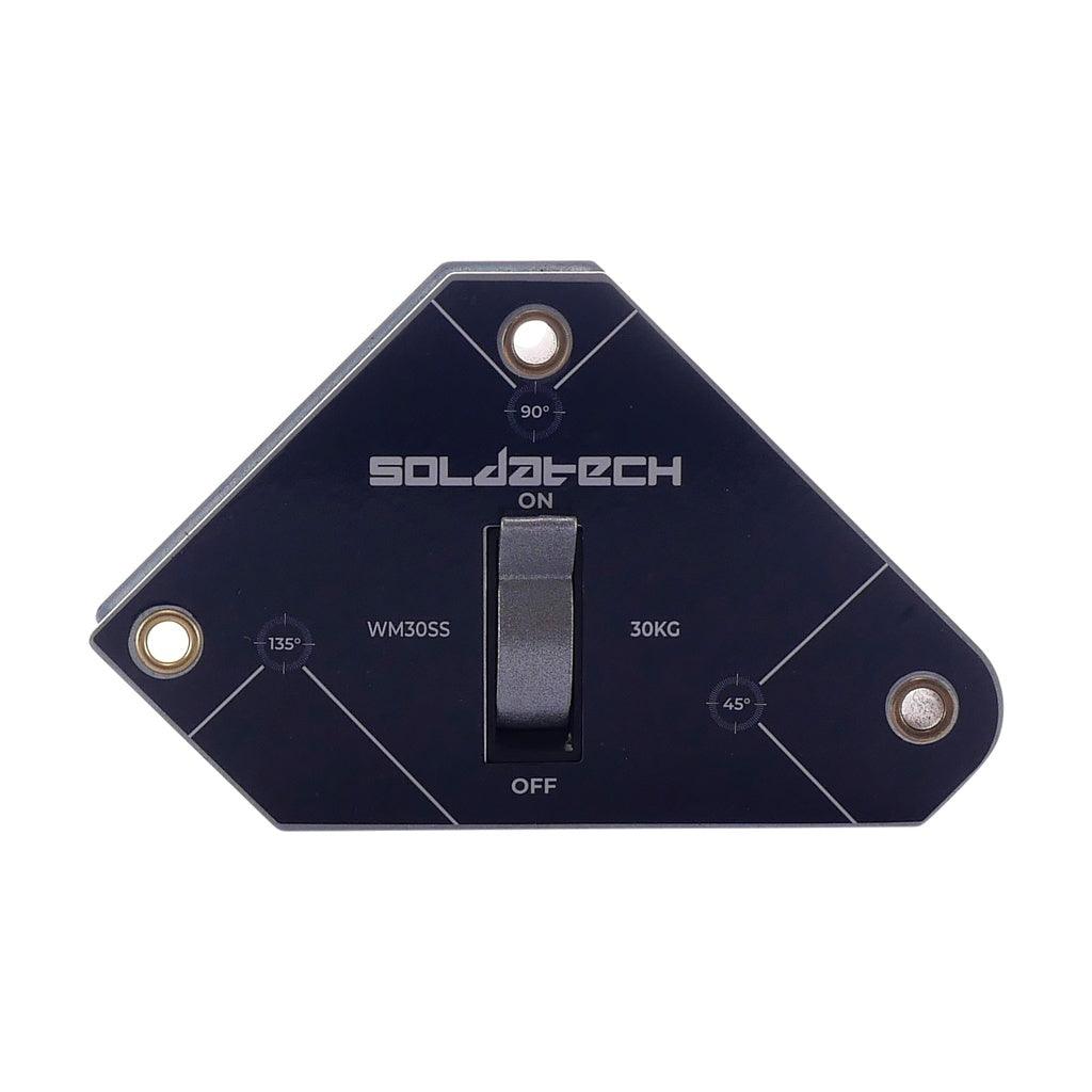 Soldatech Schaltbarer Dreiecks-Schweißmagnet 30kg - WM30SS - Tools.de TP Profishop GmbH