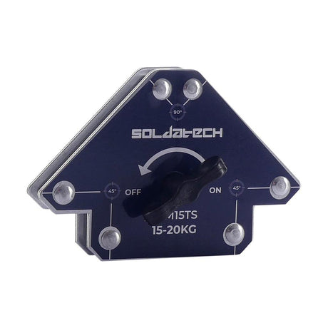 Soldatech Schaltbarer Schweißmagnet 15 - 20kg - Pfeil-Schweißmagnet - WM15TS - Tools.de TP Profishop GmbH