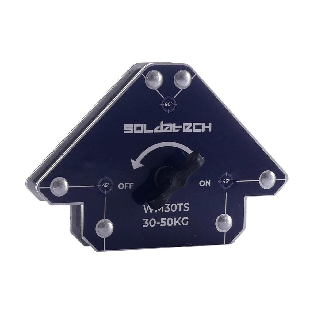 Soldatech Schaltbarer Schweißmagnet 30 - 50kg - Pfeil-Schweißmagnet - WM30TS - Tools.de TP Profishop GmbH