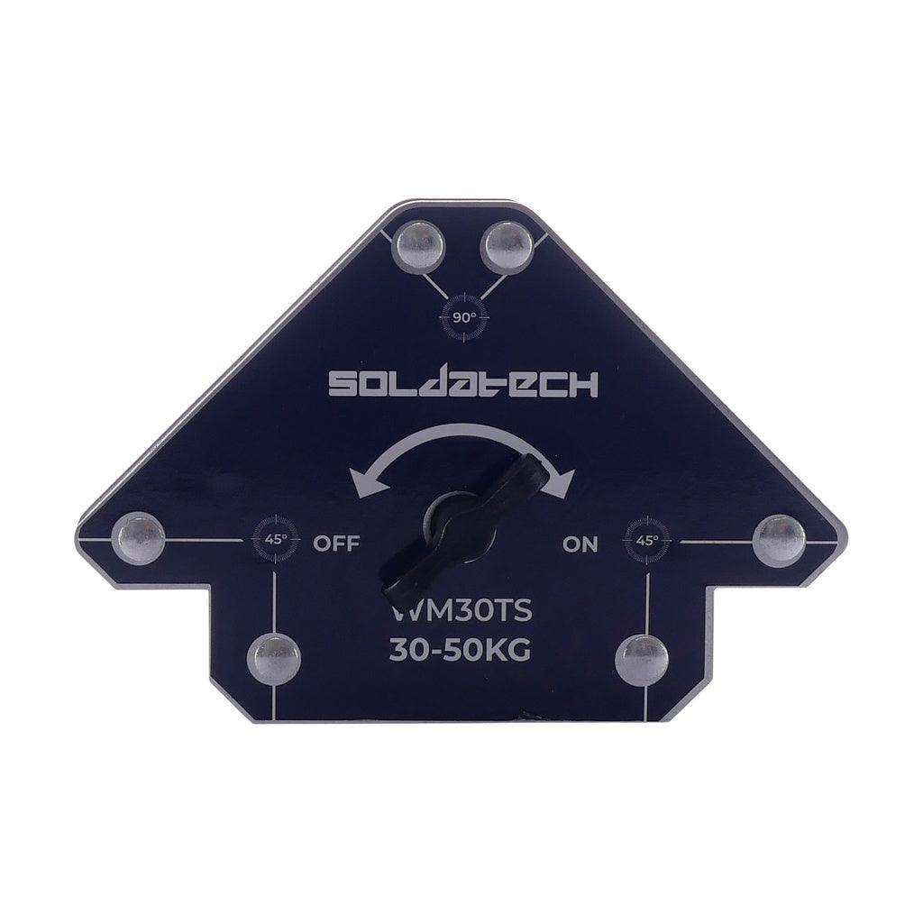 Soldatech Schaltbarer Schweißmagnet 30 - 50kg - Pfeil-Schweißmagnet - WM30TS - Tools.de TP Profishop GmbH