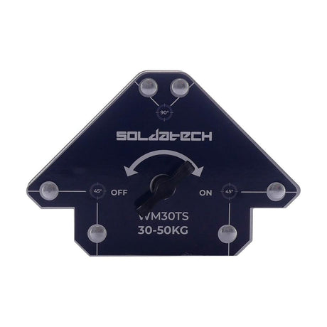 Soldatech Schaltbarer Schweißmagnet 30 - 50kg - Pfeil-Schweißmagnet - WM30TS - Tools.de TP Profishop GmbH