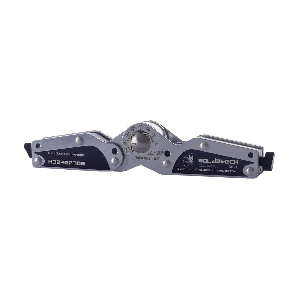 Soldatech Winkelverstellbarer Doppelschalter Schweißmagnet 30kg - WM30DSAA - Tools.de TP Profishop GmbH