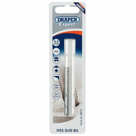 Draper Tools Spiralbohrer 3,3 mm D38613