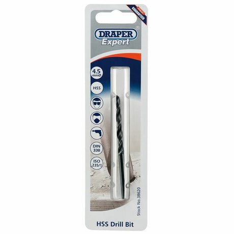 Draper Tools Spiralbohrer 4,5 mm D38620