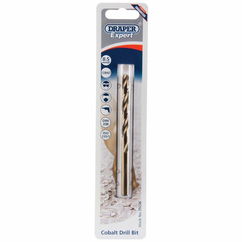 Draper Tools Spiralbohrer 8,5 mm, Kobalt D39236