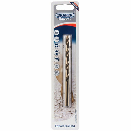 Draper Tools Spiralbohrer 9,0mm, Kobalt D39237