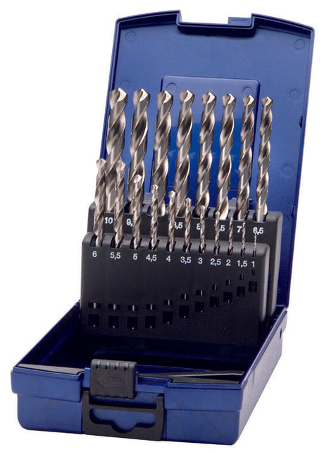 Deltach Spiralbohrer-Set 1 bis 10 mm, 19-teilig 730002