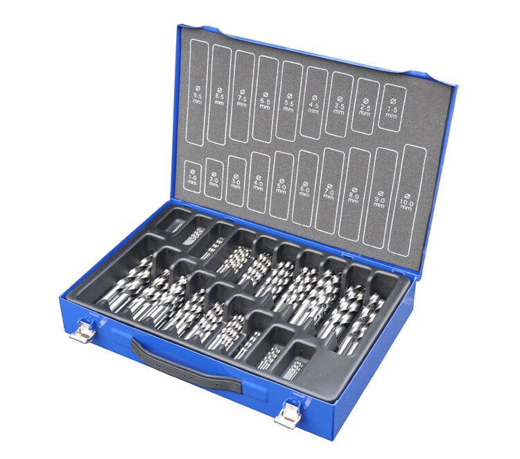 Deltach Spiralbohrersatz im Etui bis 10 mm, 170 Stück 730006