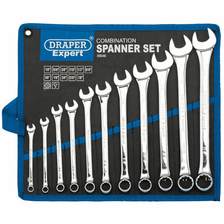 Draper Tools INCH-Schlüsselsatz, 11-teilig D29546