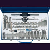 Draper Tools Gewindebohrer- und Schneidsatz, metrisch und BSP, 76-tlg. D79205
