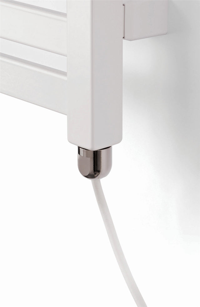 Terma Heizpatrone SIM IP 67 mit geradem Kabel, weiß, 120 Watt – Elektrische Heizpatrone für Bad-Designheizkörper