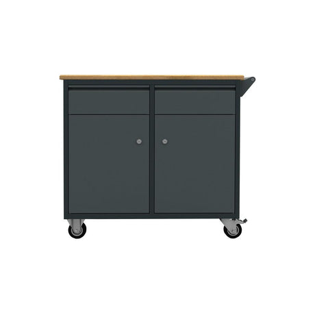 TOOLBOX4YOU Mobile Werkbank mit 2 Schubladen und 2 Türen - WBG01M - Tools.de TP Profishop GmbH