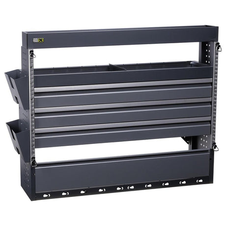 TOOLBOX4YOU Universal-Einbauschrank für Transporter 3 Schubladen - Effiziente Aufbewahrungslösung - DVC03 - Tools.de TP Profishop GmbH