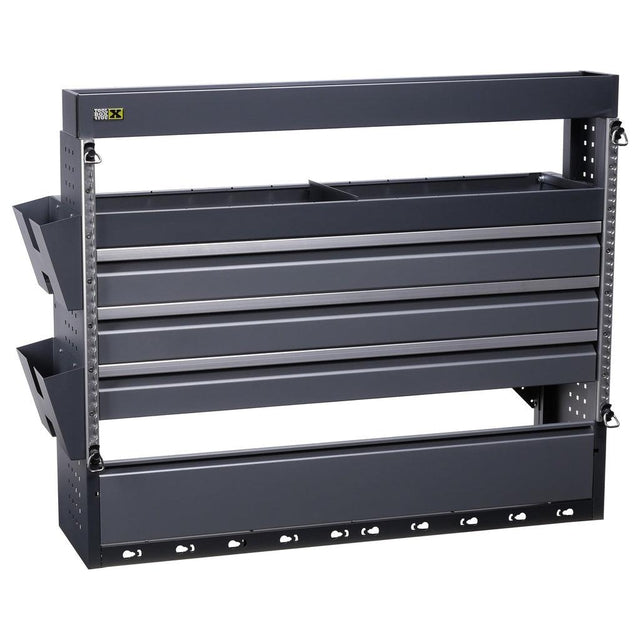 TOOLBOX4YOU Universal-Einbauschrank für Transporter 3 Schubladen - Effiziente Aufbewahrungslösung - DVC03 - Tools.de TP Profishop GmbH