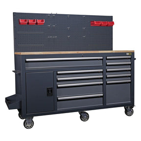 TOOLBOX4YOU Werkstattwagen mit Lochwand & Schubladen WBG02M - Tools.de TP Profishop GmbH