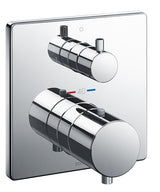 TOTO Brausethermostat Unterputz mit 2-Wege-Umsteller, Safety Thermo, chrom