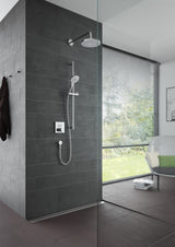 TOTO Kopfbrause rund Comfort Wave weiß/chrom – 220 mm, 2 Strahlarten, Antikalk