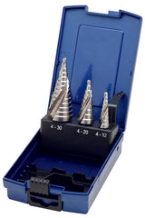 Deltach Treppenbohrer-Set Edelstahl, 3-teilig 734192
