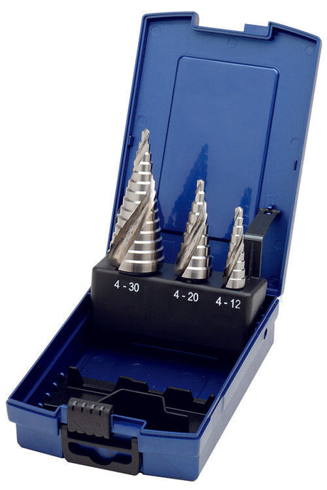 Deltach Treppenbohrer-Set Edelstahl, 3-teilig 734192