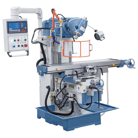 BERNARDO Universalfräsmaschine mit Servoantrieb – Modell UWF 110 Servo - 1000 inkl. 3-Achs-Digitalanzeige ES-12 H *