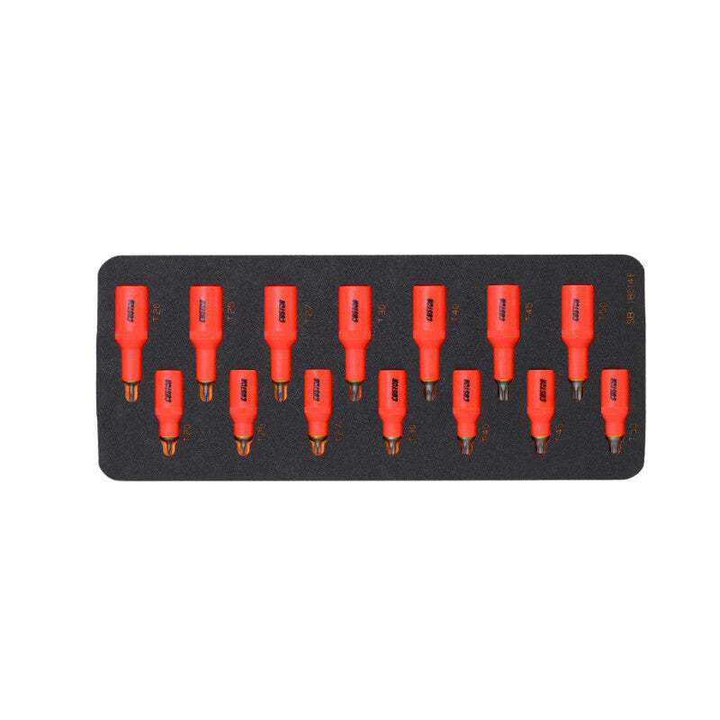 VDE 3/8"+1/2" Steckschlüsselsatz torx, 14-tlg., M-Modul