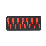 VDE 3/8"+1/2" Steckschlüsselsatz torx, 14-tlg., M-Modul